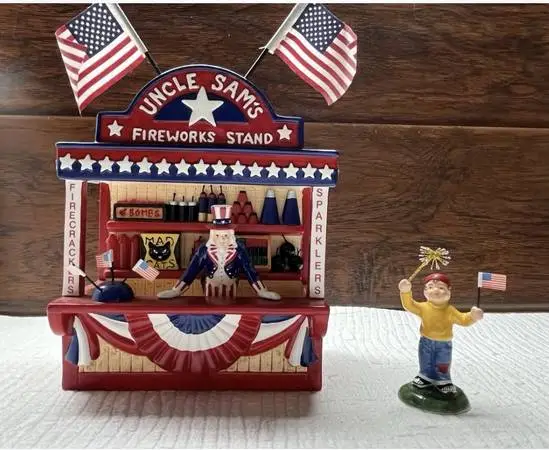 Dept 56 Snow Village - 4th of July Collection