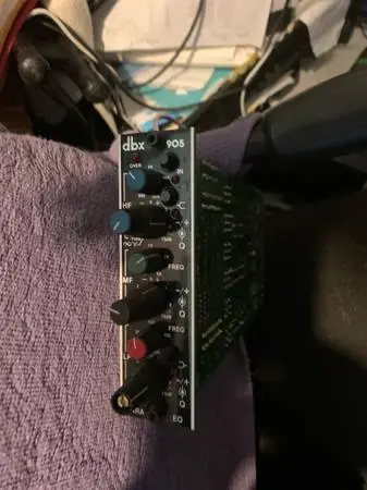 Vintage DBX 905 parametric EQ Module