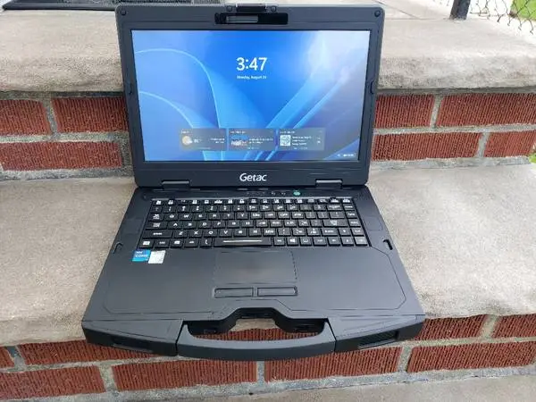 GETAC S410G4 INTEL CORE i7-1165G7 1TB SSD 48GB RAM WIN 11P LAPTOP
