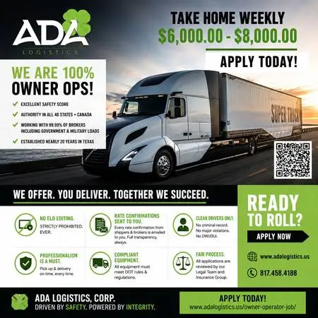 Truck driver owner operator