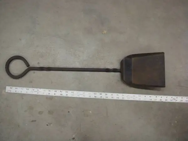 Dougstuff - Wrought Iron Fireplace Ash Shovel