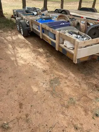Trailer double axle