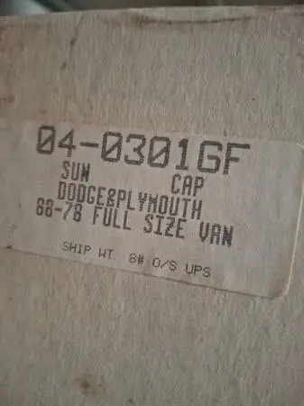 78-88 Dodge Van Visor
