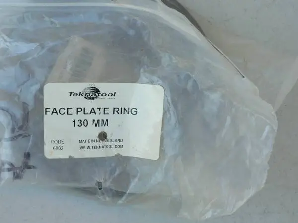 Teknatool 6002 Faceplate Ring 130mm