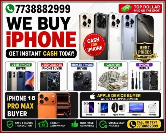 iPhone Repair Cash for apple iphones 18 pro max Buying iphone 18 Pro