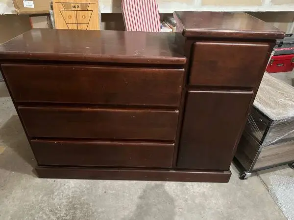 Baby changing dresser $50