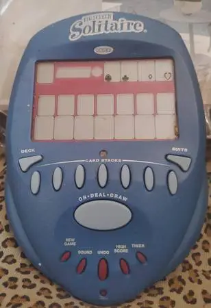 Big Screen Solitaire Electronic Game