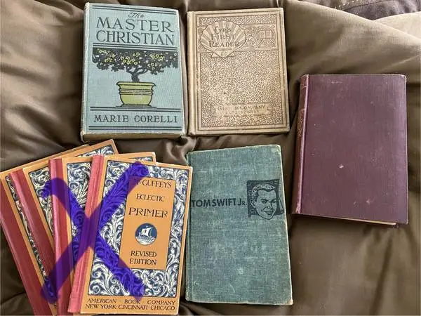 Four Antique Books