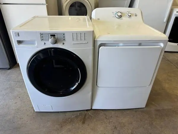 $475 Washer and Electric Dryer delivery available the dryer’s not the