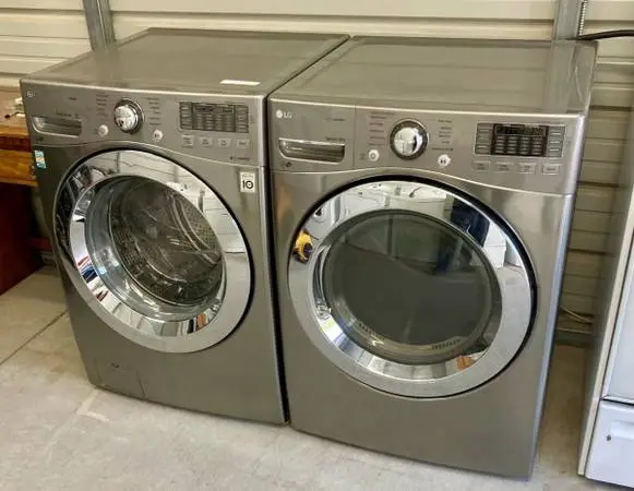 #58 LG Front Load Washer & Electric Dryer