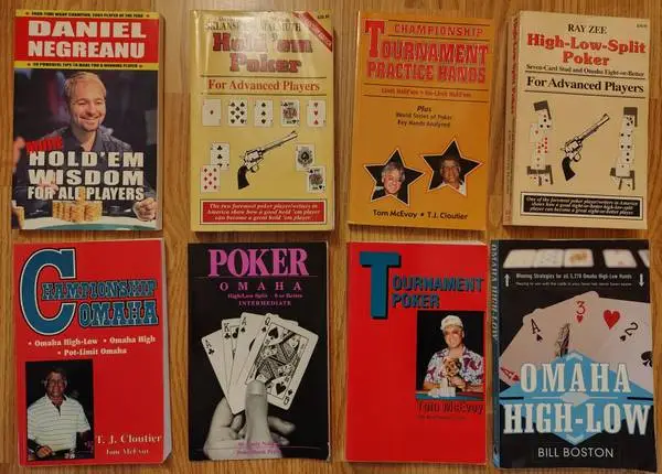 Poker Books - Perfect Condition! Can Deliver!