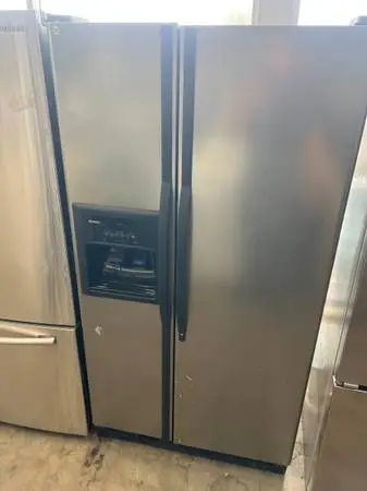 KENMORE ELITE SIDE BY SIDE REFRIGERATOR STAINLESS STEEL