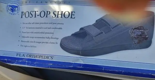 Post-Op Orthopedic Shoe (New)