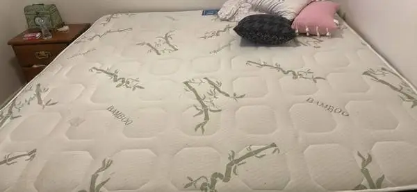 Bamboo regal splendor king size mattress barely used