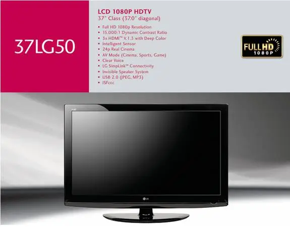 TV - LG 37LG50