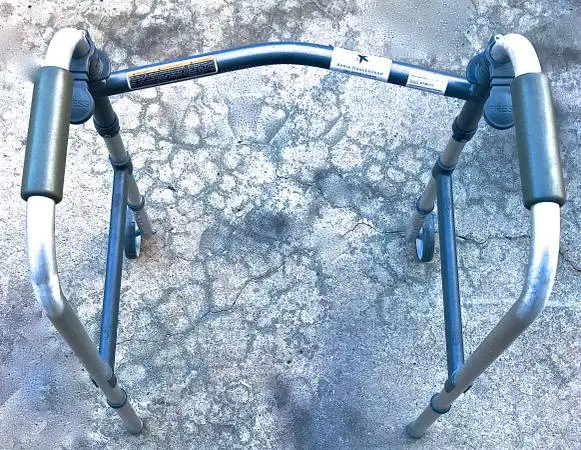 Norco Deluxe Two-Button Folding Walker