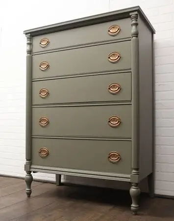 Beautiful refinished vintage antique dresser