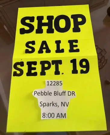 Large Shop Sale -- Tools, Woodworking, Auto, Mechanics, Auto Parts
