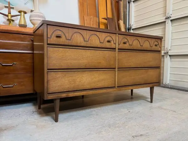 Mid Century Modern Lowboy Dresser