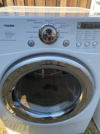 LG electric dryer delivered and installed