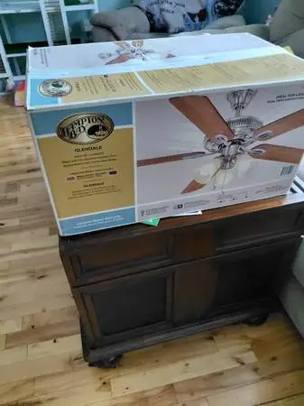 New 54 inch ceiling fan