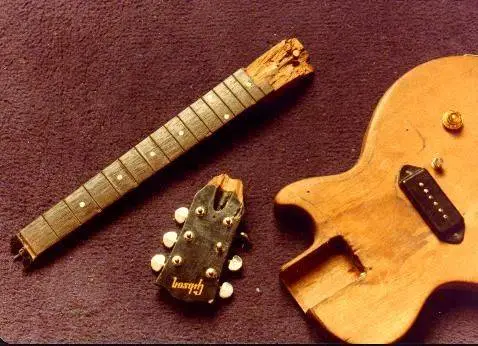 broken guitars & amps