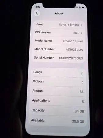 Iphone mini 12