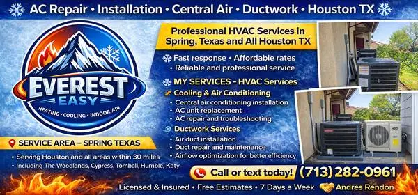 ❄️ AC Repair • Installation • Central Air • Ductwork • hvac