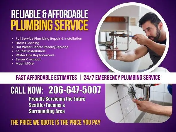 💥PLUMBING PROBLEMS-Clogged Drain-Leaking Pipe-Water Heater? PLUMBER