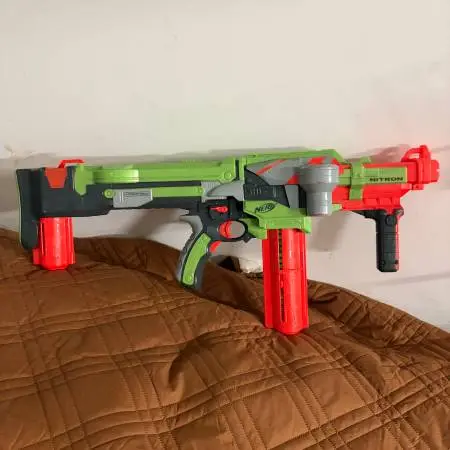 Nerf with accessories