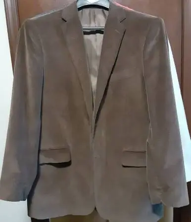 Like New Mens Brown Corduroy Sport Coat - 42R