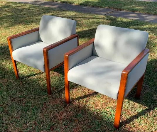 A Pair of vintage Mid Century Novikoff armchairs