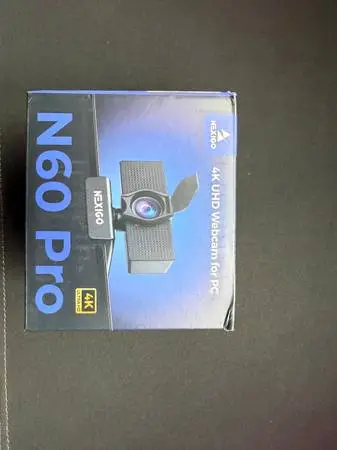 New 4K Webcam 4X Zoom Sony Sensor | Moving Sale