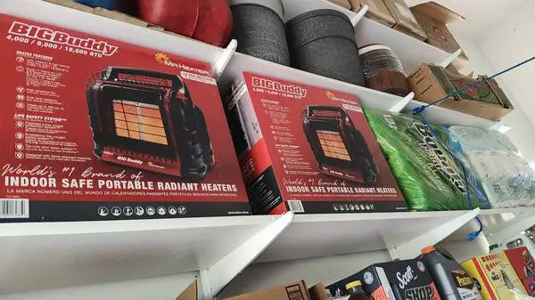 New heater