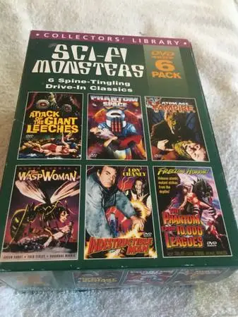 Dvd collectors set sci-fi monsters 6 pack