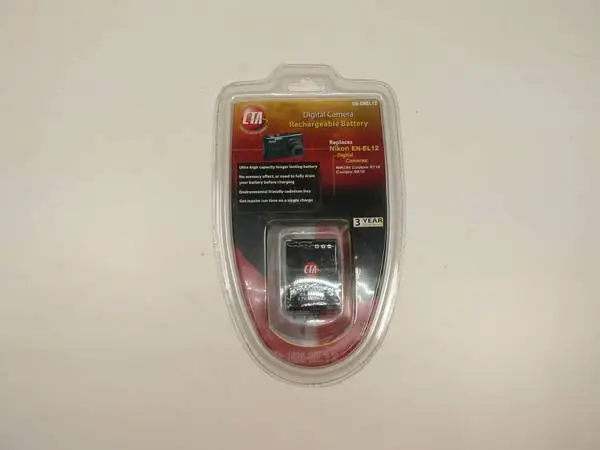 CTA Rechargeable Battery, DB-ENEL12 for Nikon Cameras