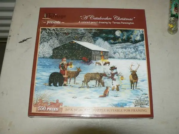2 Puzzles,  550 Pc N.I.B. and 1000 Pc