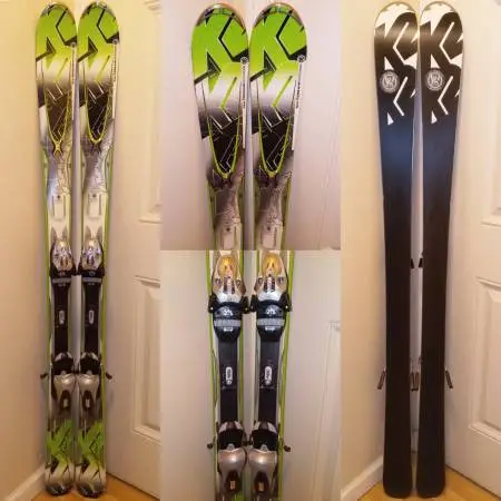 K2 Amp Photon 153cm All Mountain skis + Head RF 11 Bindings