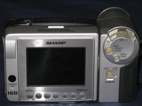 Sharp Hi8 8mm Camcorder video Viewcam lcd camera 8MM movie 8