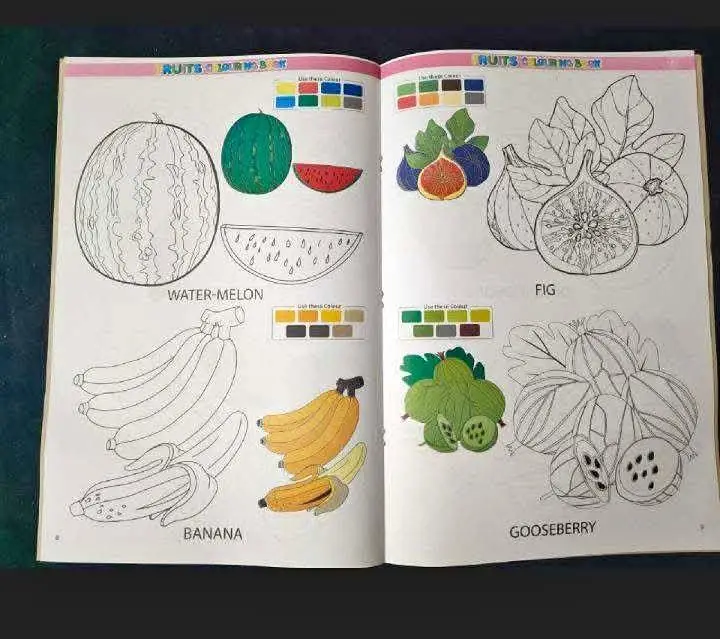 Drawing Books For Kids Large Size Art Coloring Painting Books For Baby
