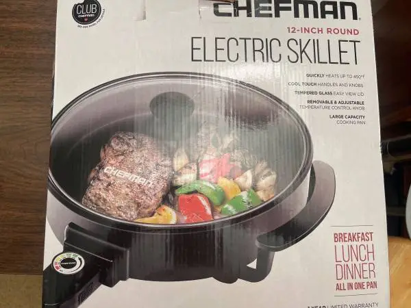 Electric skillet  new