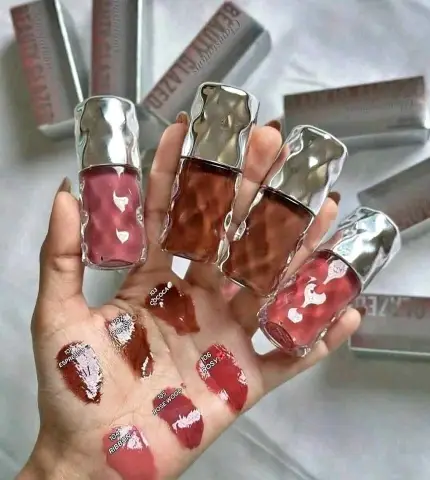 Beauty glazed glow lip oil