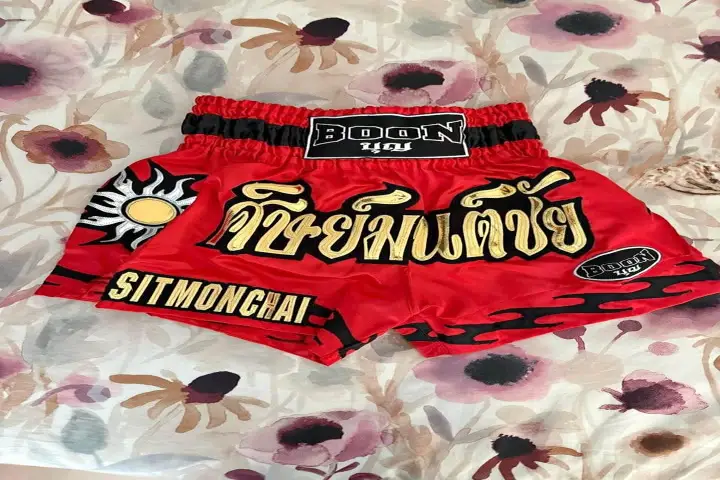 Muaythai boon sport shorts for sale can be used in boxing kick boxing,