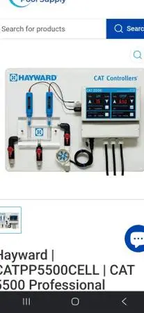 Hayward CAT 5500 Professional Package, Temp/TDS/NACL - CELLULAR