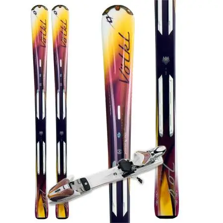 Volkl Attiva SOL 151cm all mountain skis + Marker 3Motion 10 Bindings