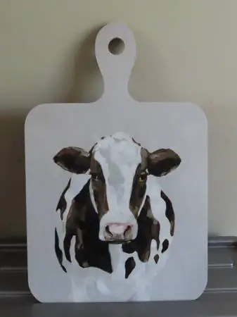 MOOOO COW Plaque