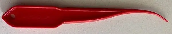 Vintage Fairgrove Red Plastic Shrimp Deveiner