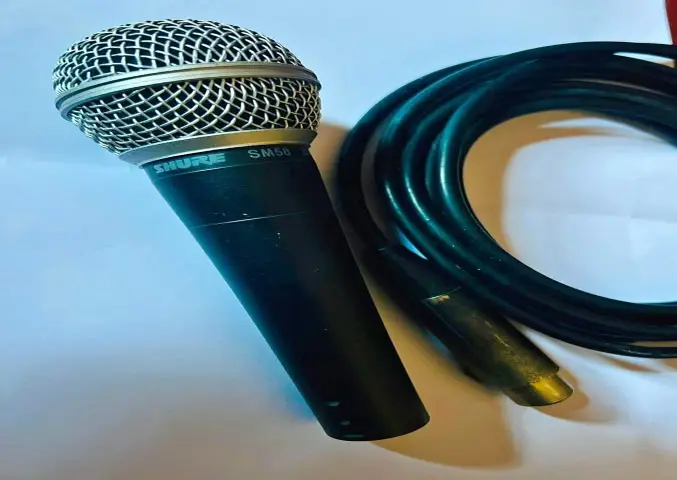 SHURE MICROPHONE SM58 With dynamic microphone cable 6.35 mm xlr female premiumquality