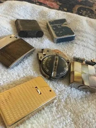 Bunch of old lighters
