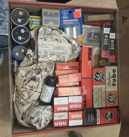 Vintage radio & TV tubes
